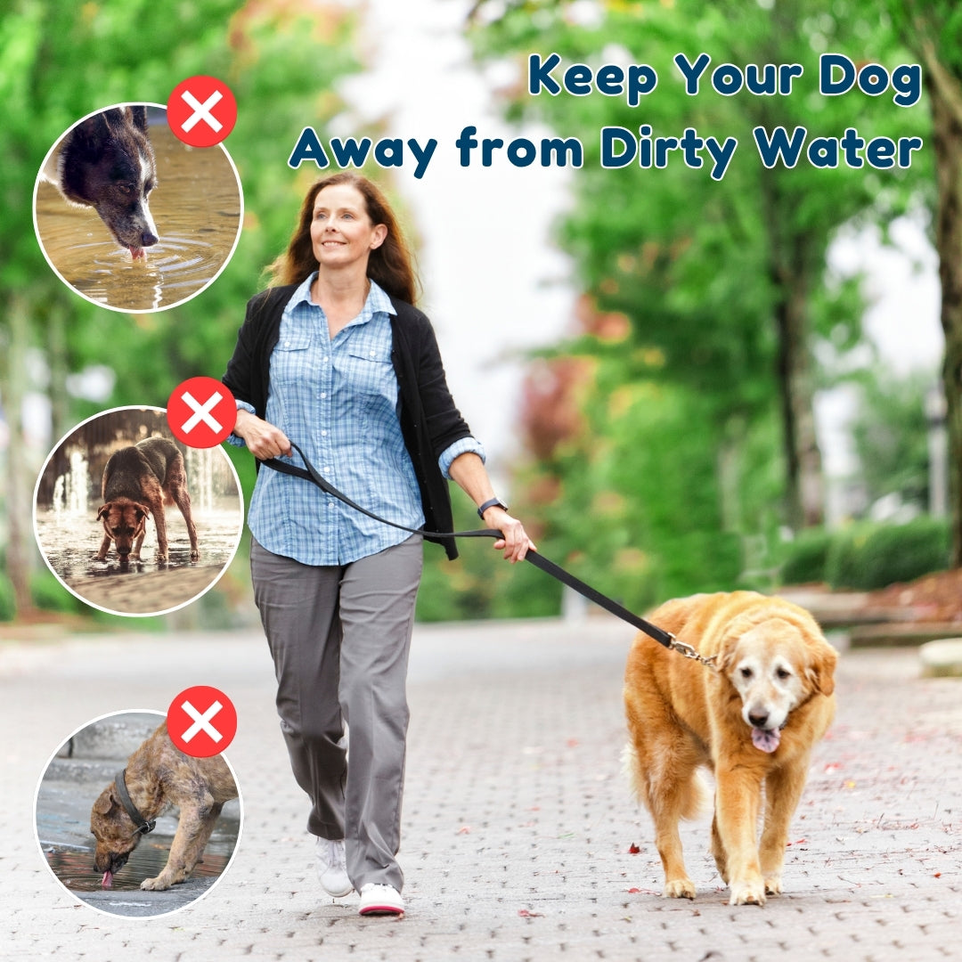 2in1 Dog Water Bottle - CuddlingPets™