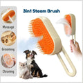 3in1 Steam Grooming Brush - CuddlingPets™