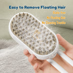 3in1 Steam Grooming Brush - CuddlingPets™