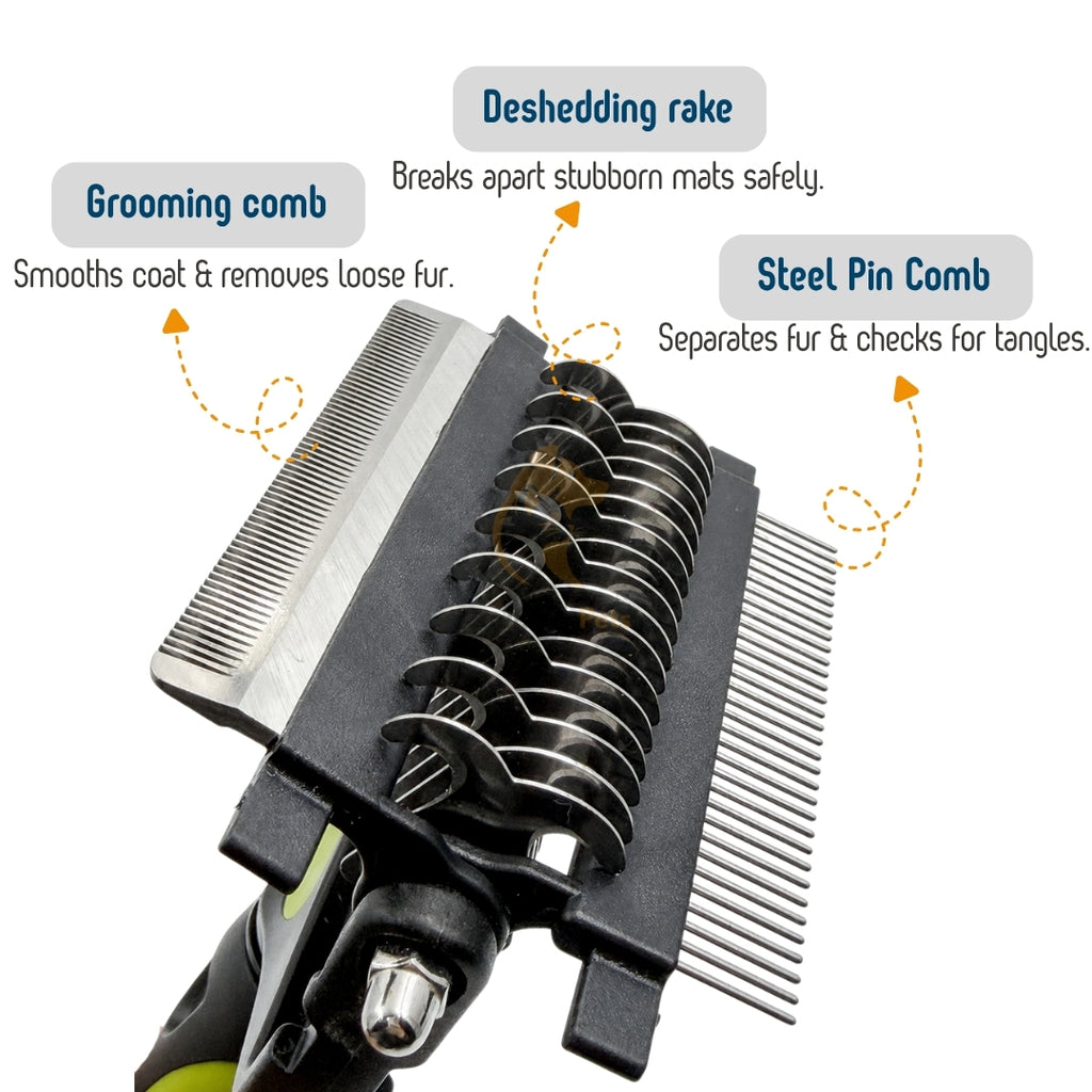 3in1 Pet Grooming Comb - CuddlingPets™