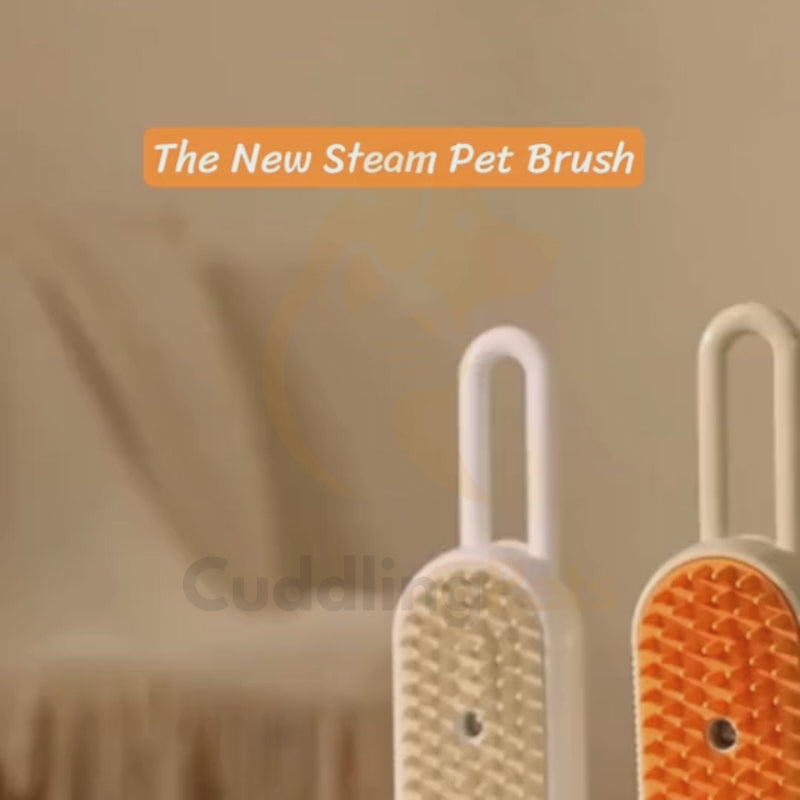 3in1 Steam Grooming Brush - CuddlingPets™